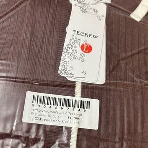 TECREW Women's Coffee Bodycon Maxi Dress